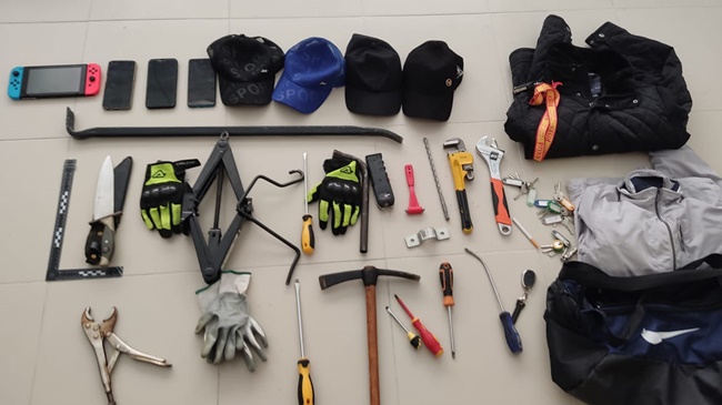 objetos encontrados por la Policía Local de Écija