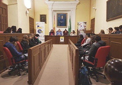 estudiantes italianos en ecija